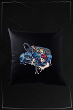 Lade das Bild in den Galerie-Viewer, Radlfahrer Kissen black