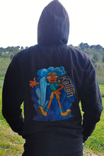 Lade das Bild in den Galerie-Viewer, Felpa nera Pesciosa