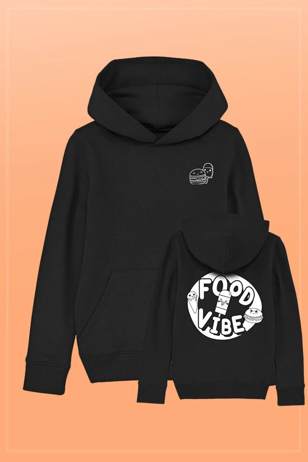 Black hoodie merch shop