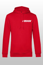 Lade das Bild in den Galerie-Viewer, Abbaok Schriftzug Hoodie Rot Duo
