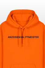 Lade das Bild in den Galerie-Viewer, Anzeigenhauptmeister Hoodie Orange