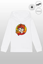 Lade das Bild in den Galerie-Viewer, SpaceMitFeuer Kids Hoodie white
