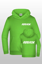 Lade das Bild in den Galerie-Viewer, Abbaok Schriftzug Duo Kids Hoodie