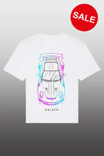 Lade das Bild in den Galerie-Viewer, Calate Shirt Color Lines White Sale