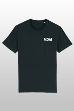 Lade das Bild in den Galerie-Viewer, VDM Shirt black – Weiß klein
