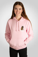Lade das Bild in den Galerie-Viewer, HeyHorse Hoodie cotton pink