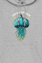 Lade das Bild in den Galerie-Viewer, Fette Qualle Hoodie heather grey