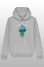 Lade das Bild in den Galerie-Viewer, Fette Qualle Hoodie heather grey