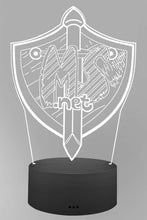 Lade das Bild in den Galerie-Viewer, MineSucht 3D LED Lampe