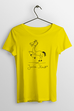 Lade das Bild in den Galerie-Viewer, Janina Kindt signature T-Shirt yellow