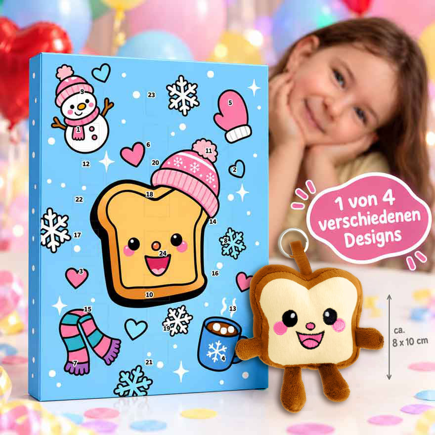TOCA TOAST Adventskalender-Set mit Toastie-Blindbox
