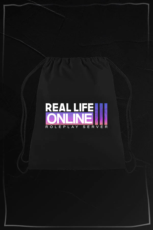 Real Life Online Roleplay Server Turnbeutel black