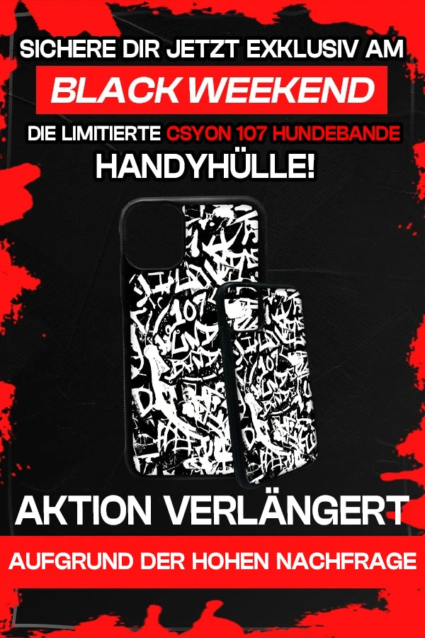 107 Hundebande Handyhülle (Special Black Friday Edition)