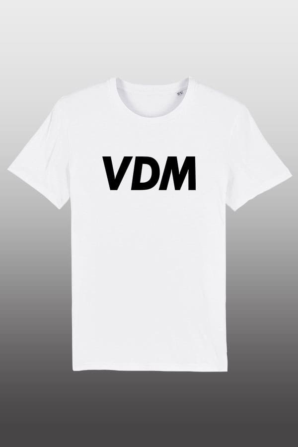 VDM Shirt white – Schwarz