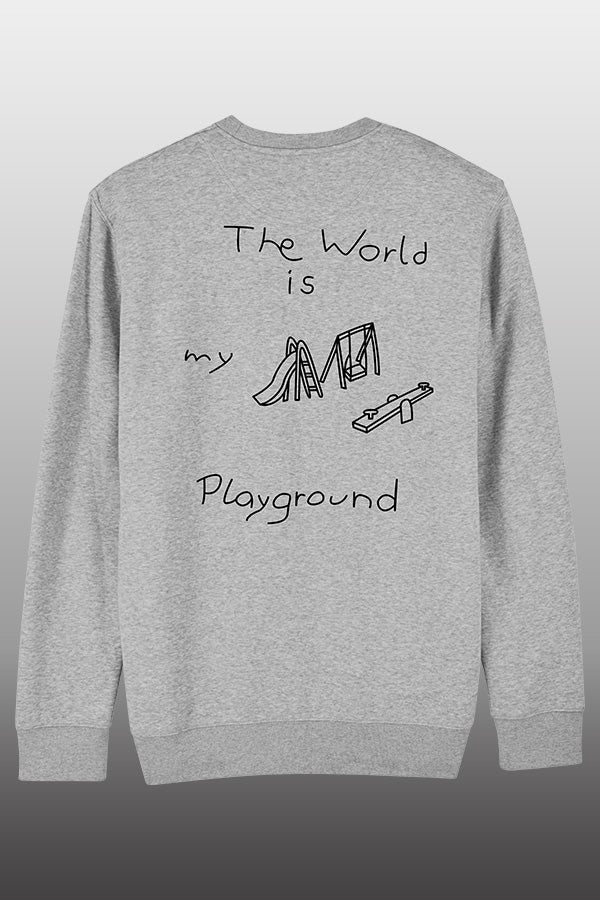 Playground Sweatshirt heather grey