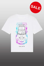 Lade das Bild in den Galerie-Viewer, Calate Shirt Color Lines White Sale
