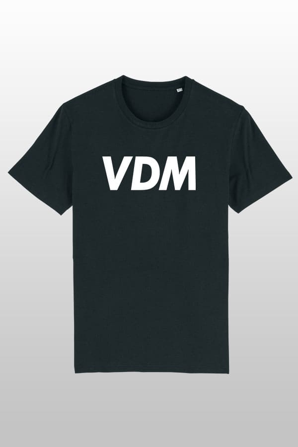 VDM Shirt black – Weiß