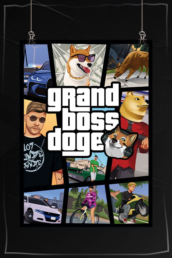 Grand Boss Doge Poster