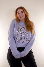 Lade das Bild in den Galerie-Viewer, Pinguin Sweater serene blue
