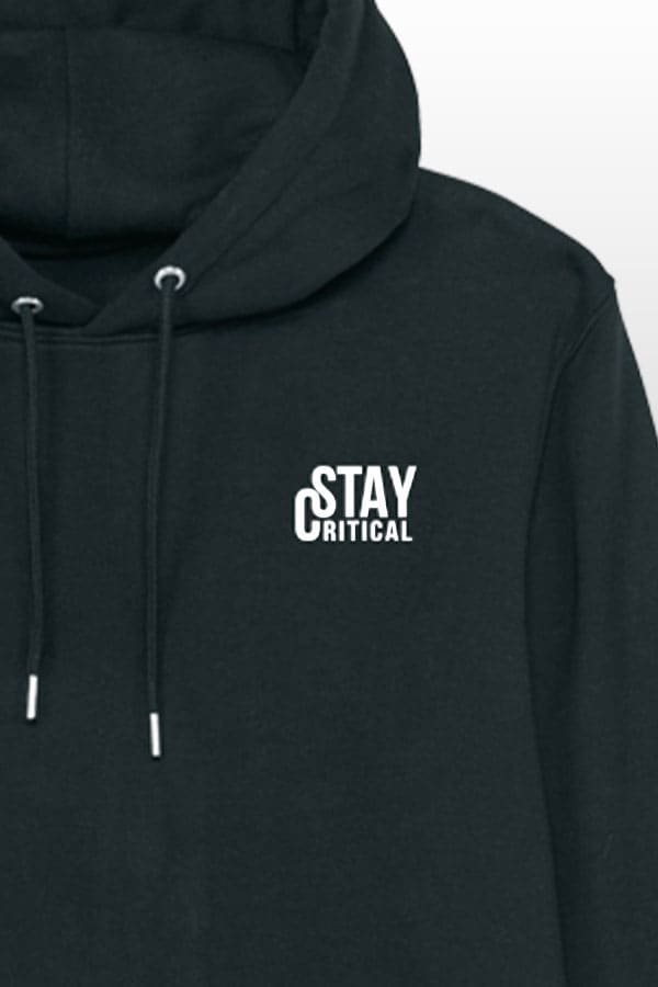 Stay Friendly Hoodie black AlphaKevin