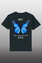 Lade das Bild in den Galerie-Viewer, Butterfly Shirt schwarz
