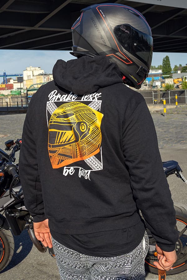 Brake less Hoodie black