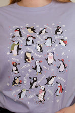 Lade das Bild in den Galerie-Viewer, Pinguin Shirt serene blue
