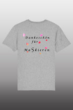 Lade das Bild in den Galerie-Viewer, Dankeschön für MaSkieren T-Shirt heather grey
