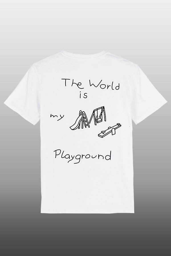 Playground T-Shirt weiß