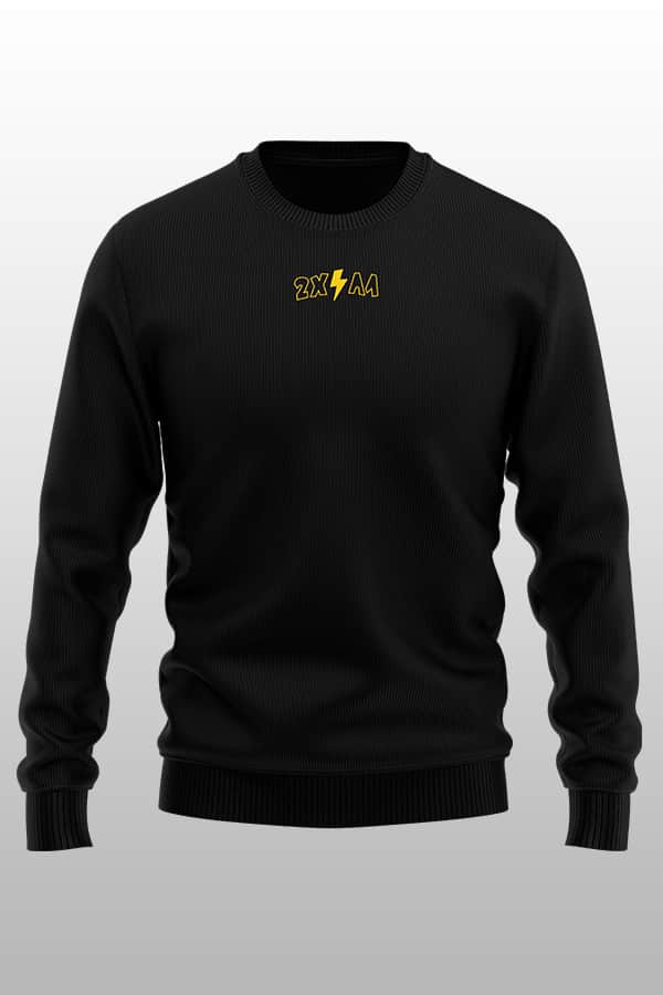 2xAA Sweatshirt Black
